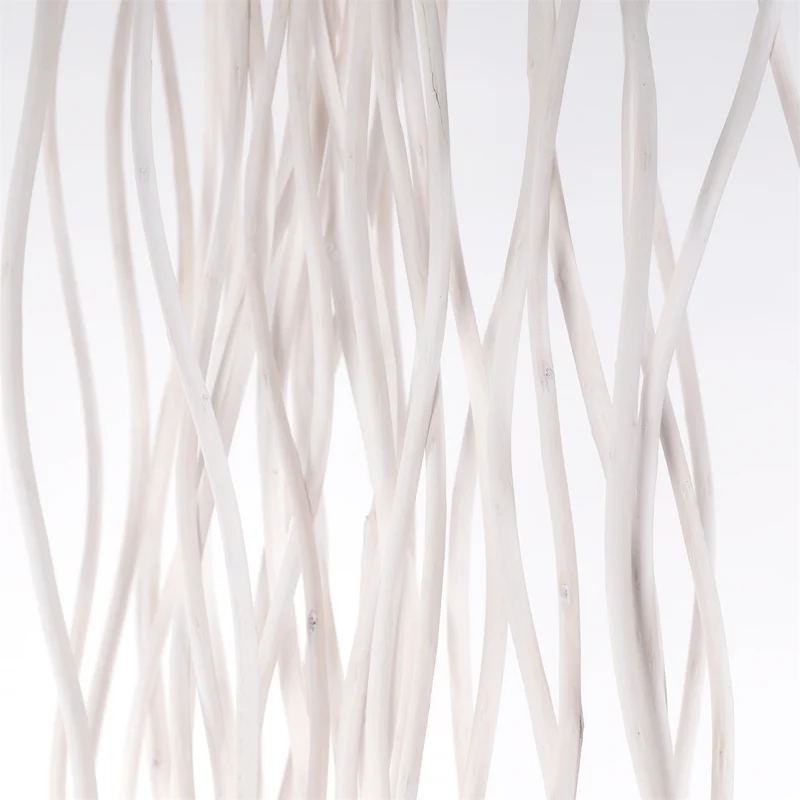 RAUMTEILER "WAVE 3" | Weide, 170x120cm (HxB) | Paravent, Trennwand | Farbe: weiß