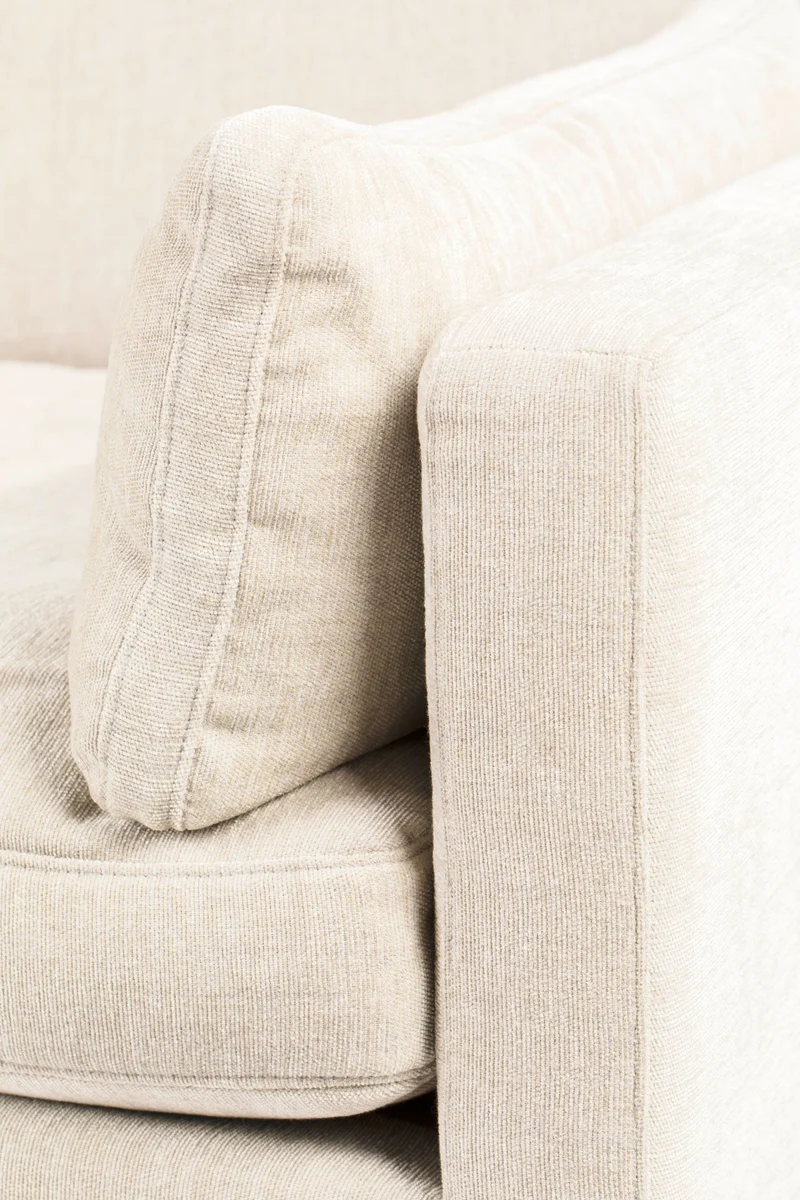 Zuiver Sofa Summer 7-Sitzer – Creme, Stoff, 318 × 318 × 82 cm