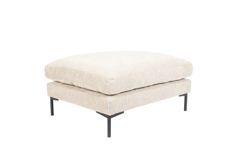 Zuiver Hocker Summer – Creme, Stoff, 80 × 102 × 53 cm