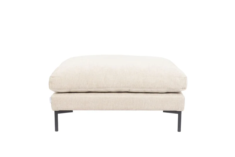 Zuiver Hocker Summer – Creme, Stoff, 80 × 102 × 53 cm