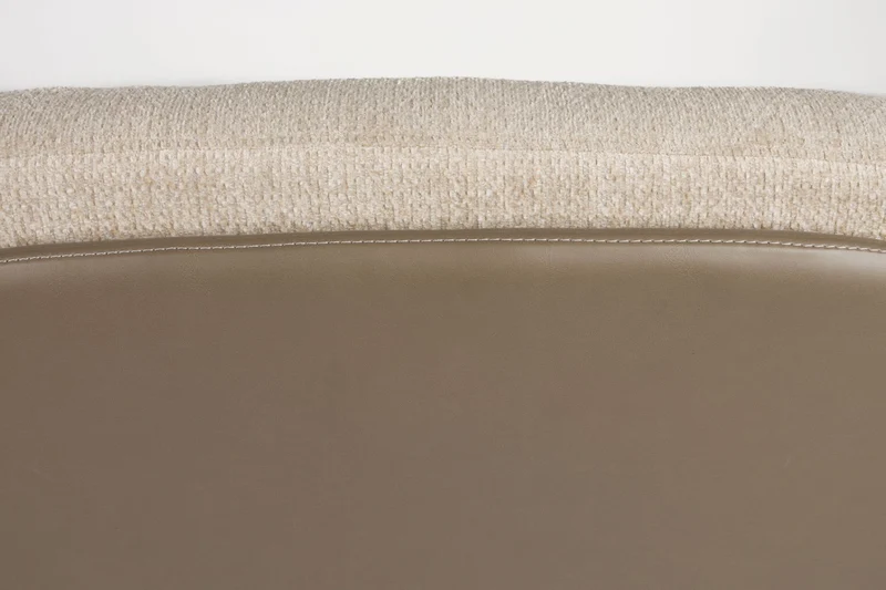 Zuiver Loungesessel Benjamin – Beige, Polyester, 86 × 77 × 87 cm