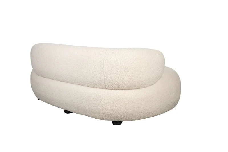 White Label Living Sofa Noxx – Polyester, 115 × 185 × 73 cm