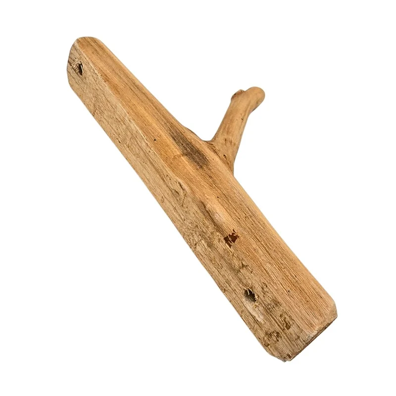 Garderobenhaken 6er Set LIMB | Teakholz Wurzel, Kleiderhaken Wandhaken