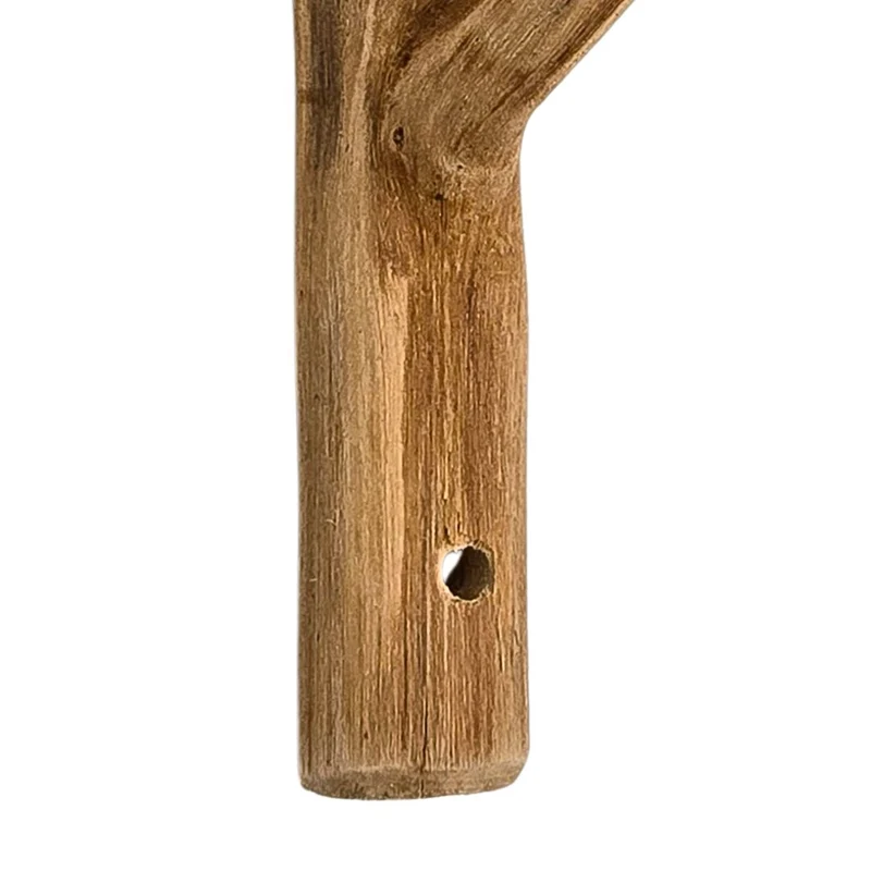 Garderobenhaken 6er Set LIMB | Teakholz Wurzel, Kleiderhaken Wandhaken