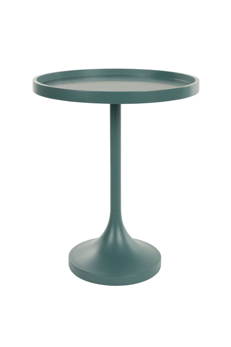 Zuiver Beistelltisch Jason – Blau, Stahl, 46 × 46 × 56 cm
