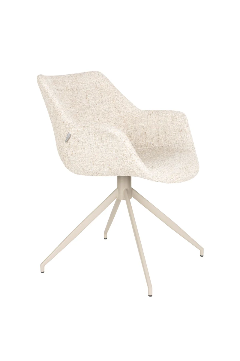 Zuiver Sessel Doulton – Beige, Stoff, 61 × 67 × 80 cm, 2er-Set