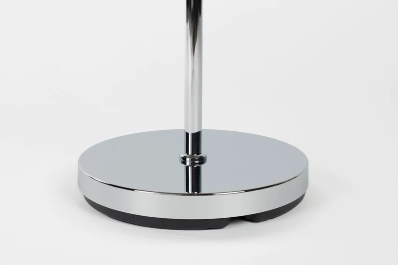 Zuiver Stehleuchte Reader Chrome – Eisen, 66 × 25 × 137 cm