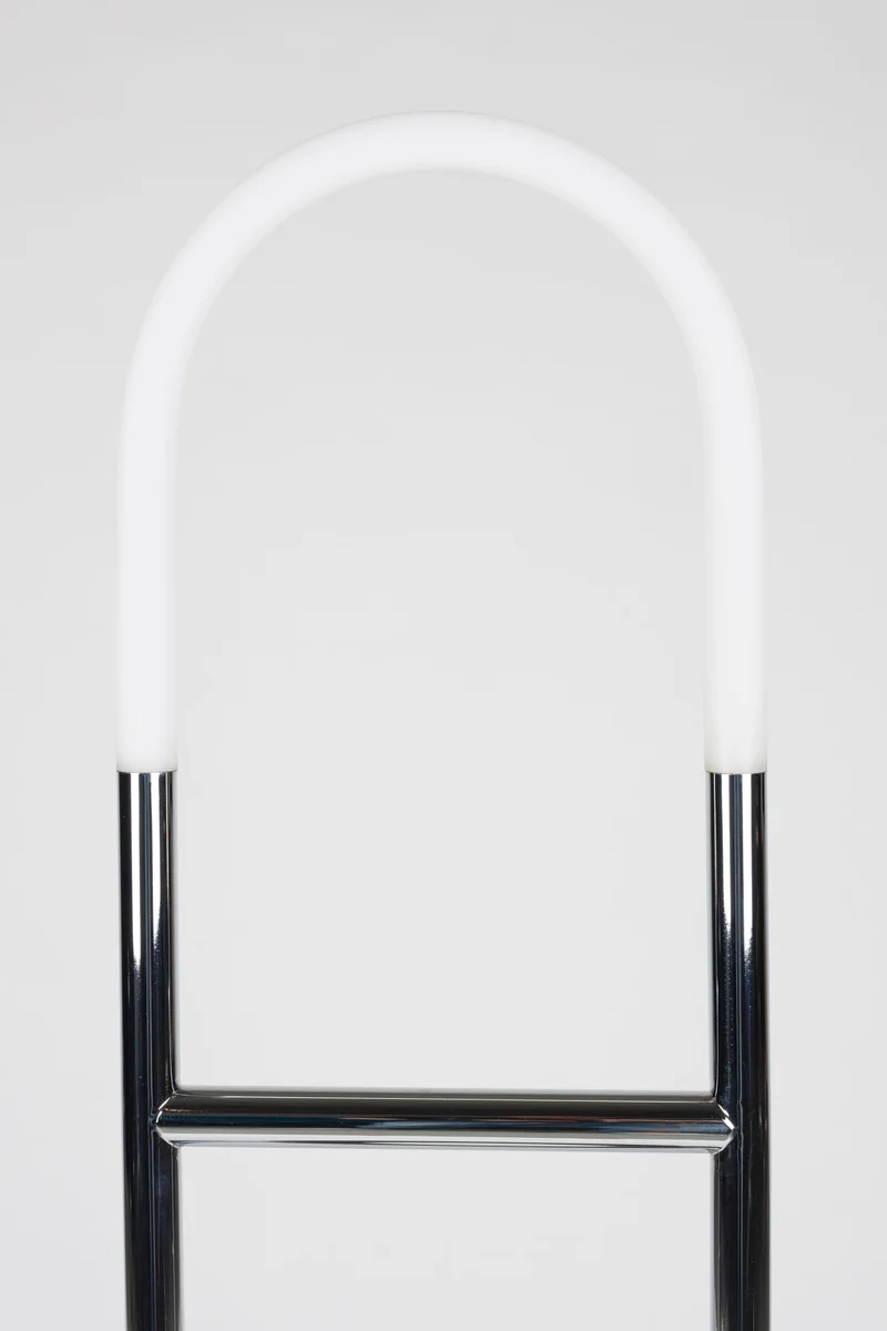 Zuiver Stehleuchte Arch Chrome – Eisen, 40 × 40 × 135 cm