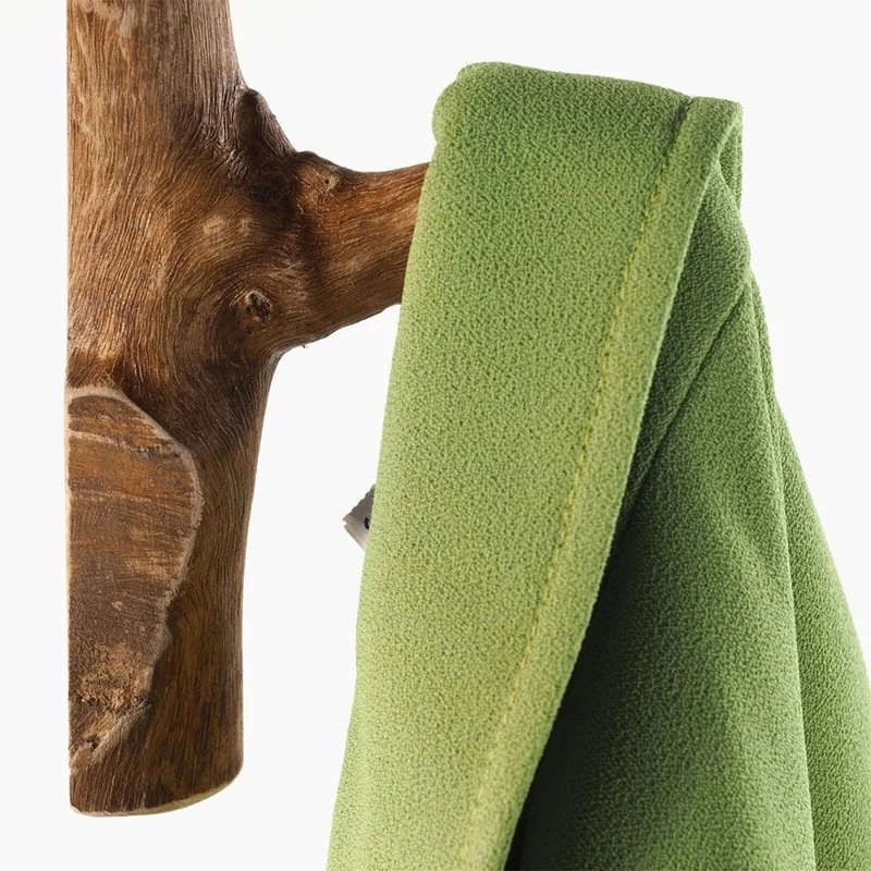 GARDEROBENHAKEN LIMB | Teakholz ca. 15cm(H) Garderobenhaken aus Ästen