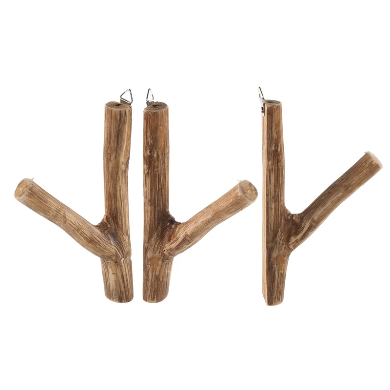 GARDEROBENHAKEN LIMB | Teakholz ca. 15cm(H) Garderobenhaken aus Ästen