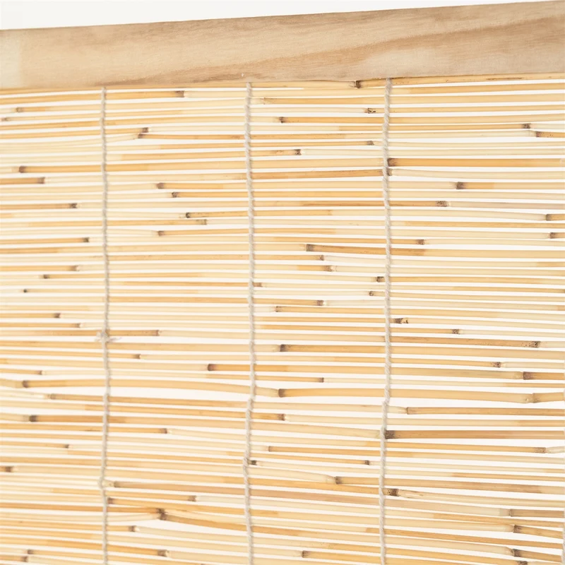 RAUMTEILER "PLAYA" | Schilfrohr, 170x120 cm | Natur Paravent | Farbe: braun