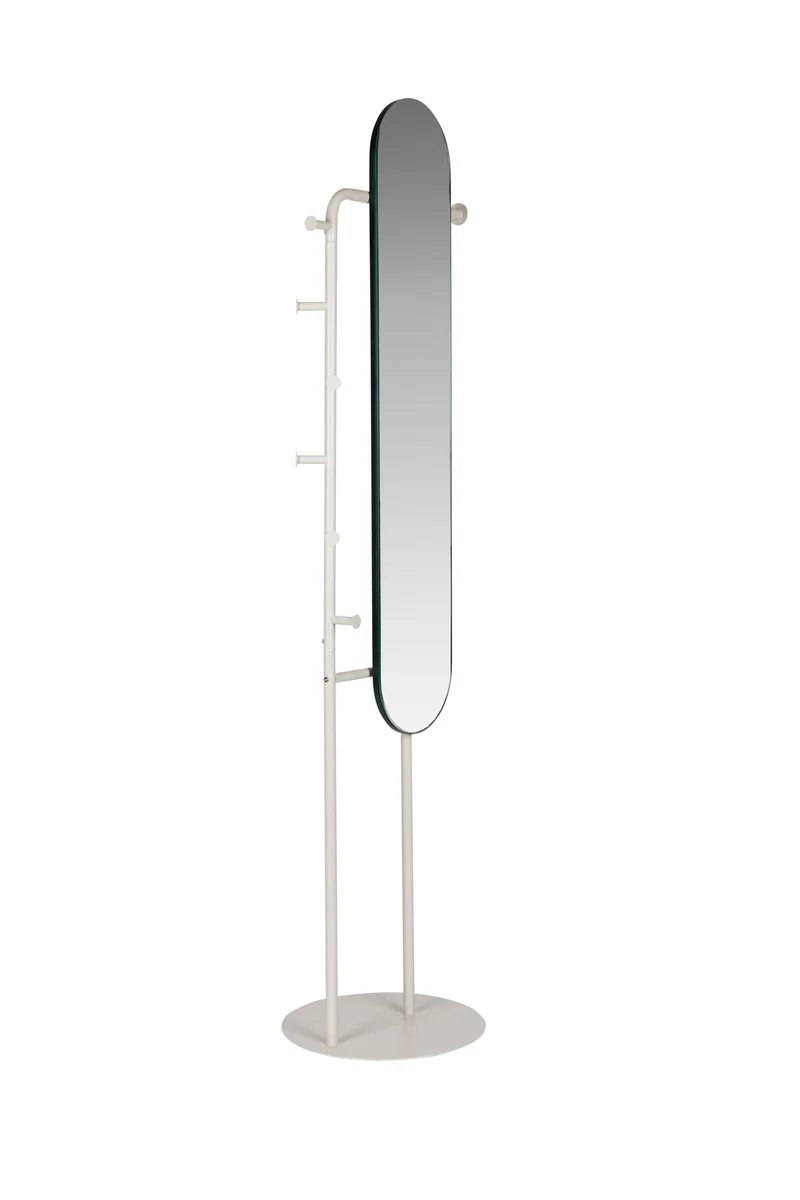 Zuiver Spiegel Standing Vero – Beige, Stahl, 49 × 40 × 179 cm