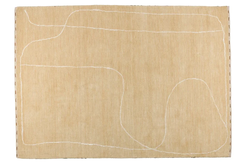 Zuiver Teppich Doodle 200 × 300 cm – Beige, Polyester