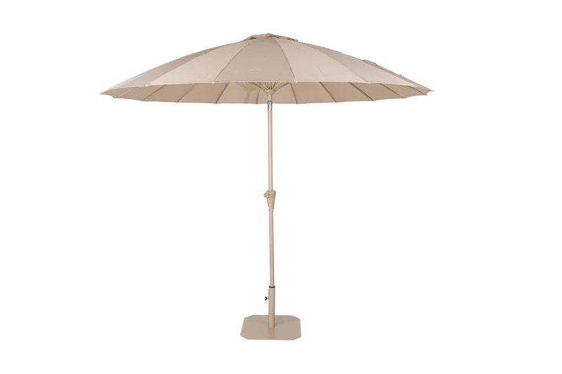 Zuiver Wohnaccessoire Sunbrella Sunshine Set Brown Rice – Polyester, 250 × 250 × 235 cm