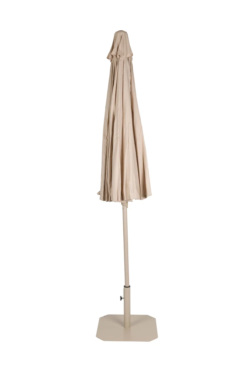 Zuiver Wohnaccessoire Sunbrella Sunshine Set Brown Rice – Polyester, 250 × 250 × 235 cm