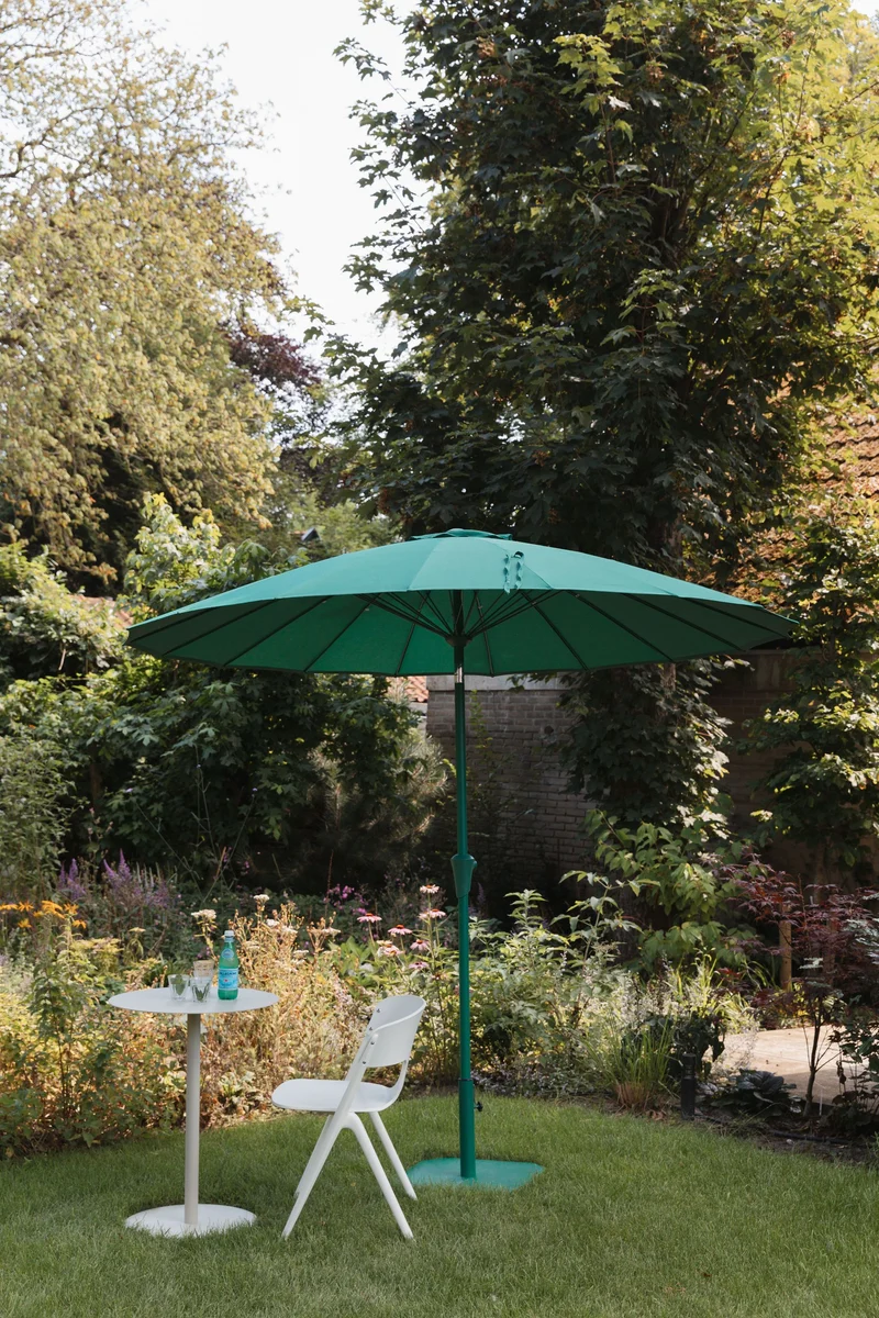 Zuiver Wohnaccessoire Sunbrella Sunshine Set Desert Sage – Grün, Polyester, 250 × 250 × 235 cm