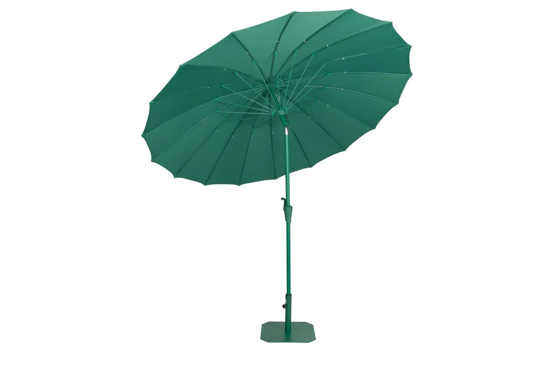 Zuiver Wohnaccessoire Sunbrella Sunshine Set Desert Sage – Grün, Polyester, 250 × 250 × 235 cm