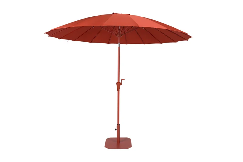 Zuiver Wohnaccessoire Sunbrella Sunshine Set Marsala – Polyester, 250 × 250 × 235 cm