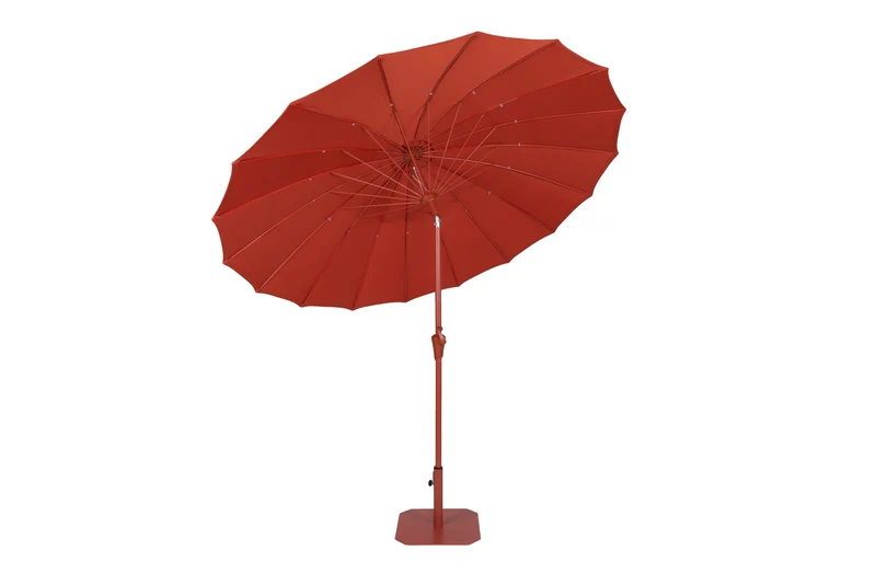 Zuiver Wohnaccessoire Sunbrella Sunshine Set Marsala – Polyester, 250 × 250 × 235 cm