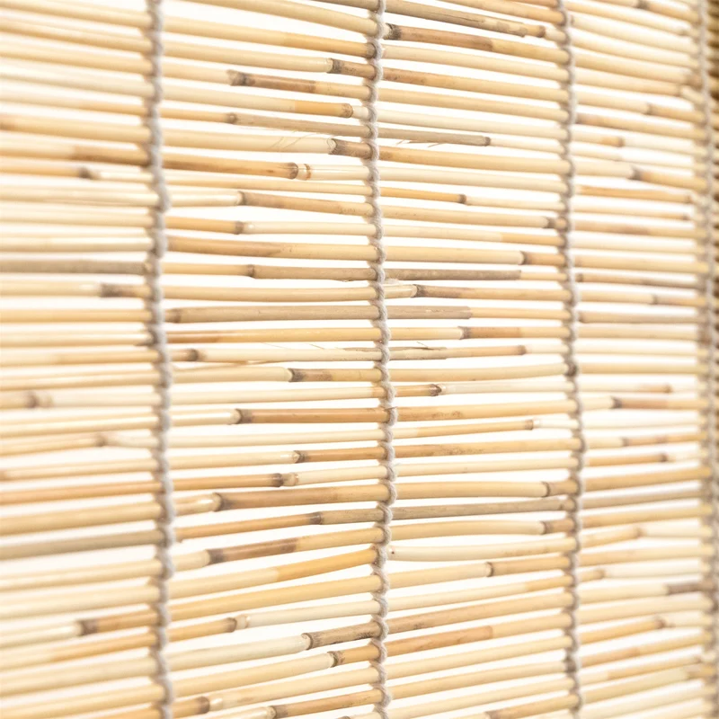 RAUMTEILER "PLAYA" | Schilfrohr, 170x120 cm | Natur Paravent | Farbe: natur