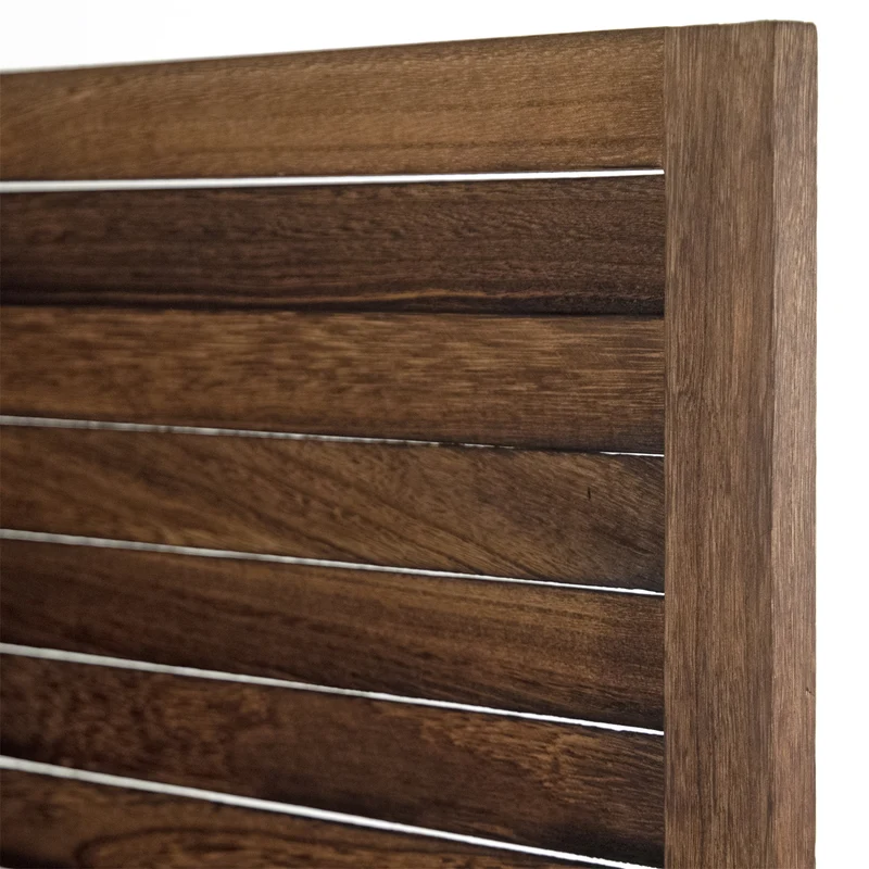 RAUMTEILER "COTTAGE" | 3-teilig, Holz | Paravent | Farbe: braun