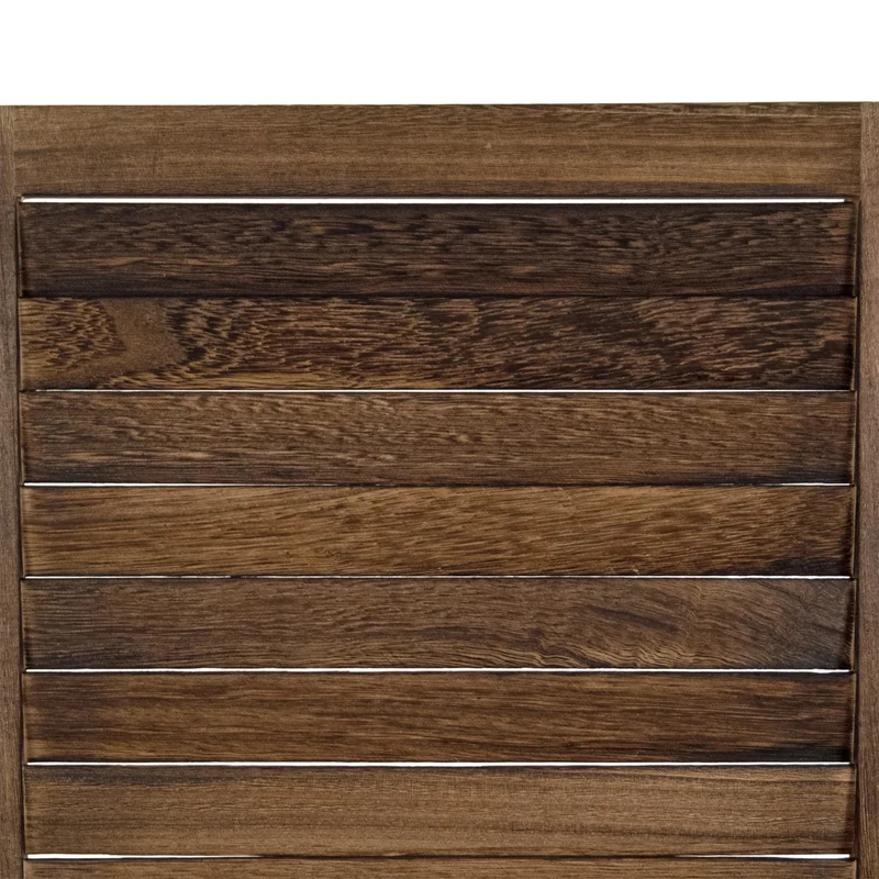 RAUMTEILER "COTTAGE" | 3-teilig, Holz | Paravent | Farbe: braun