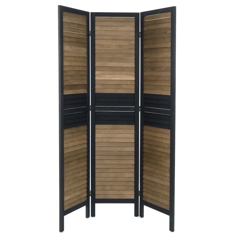 RAUMTEILER "CHALET" | 3-teilig, 170x40 cm | Vintage Paravent