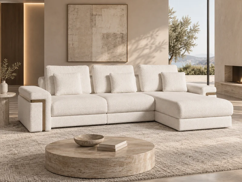 Casa Magna GILD Sofa 240 – 240 × 105 × 70 cm