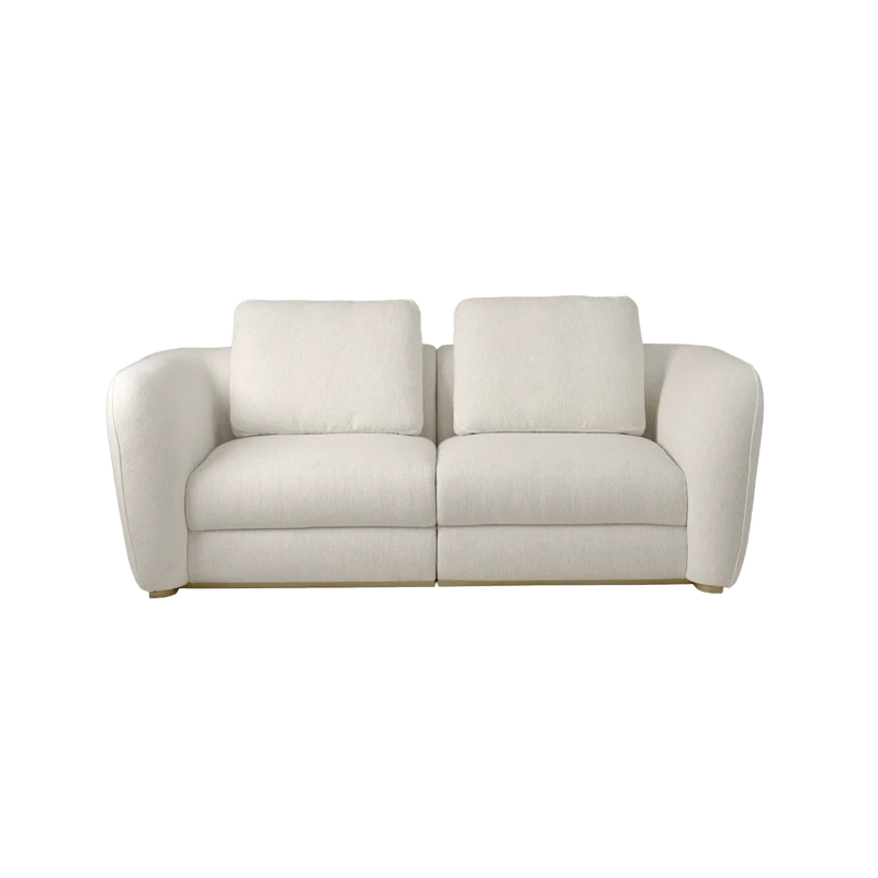Casa Magna PRESTIGE Sofa Steppnaht · Konfiguration B – 346 × 160 × 74 cm