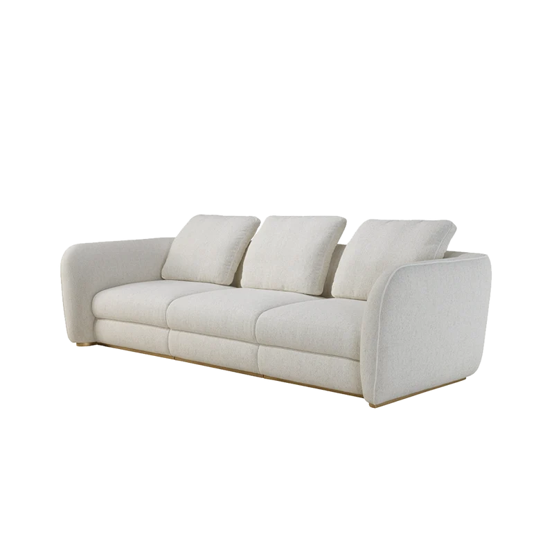 Casa Magna PRESTIGE Sofa Steppnaht · Konfiguration B – 346 × 160 × 74 cm