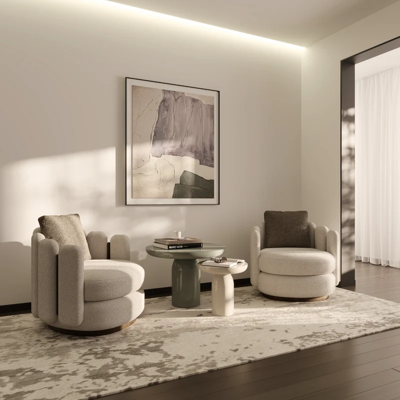 Casa Magna BOUDOIR Sessel – 81 × 84 × 71 cm