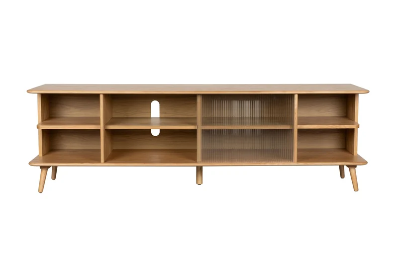 Zuiver Sideboard Rise Large – Natur, Eichenfurnier, 40 × 180 × 55 cm