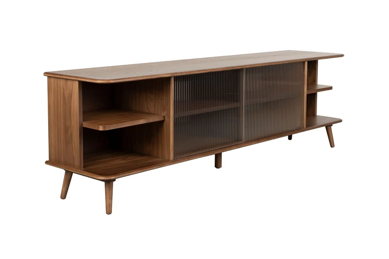 Zuiver Sideboard Rise Large – Nussbaum, 40 × 180 × 55 cm
