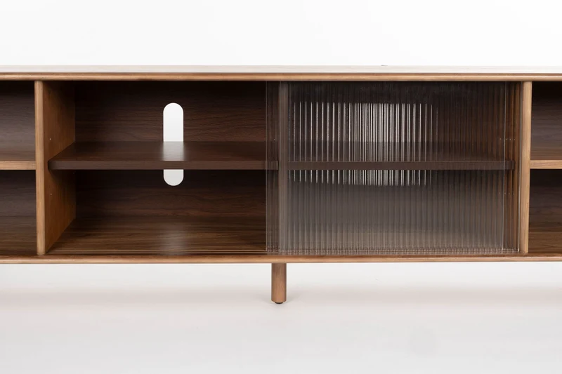 Zuiver Sideboard Rise Large – Nussbaum, 40 × 180 × 55 cm