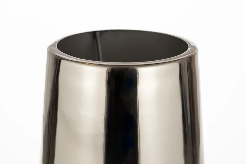 Zuiver Tischleuchte Classy Shiny – Silber, Eisen, 20 × 20 × 42 cm