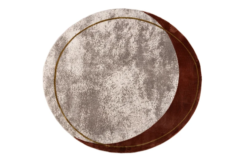 Zuiver Teppich Noon 200 × 220 cm – Orange, Polyester