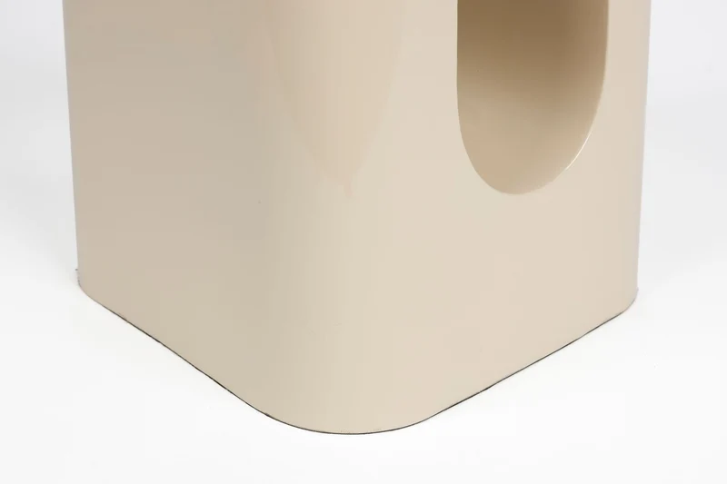 Zuiver Hocker Creek – Beige, Eisen, 29 × 29 × 48 cm