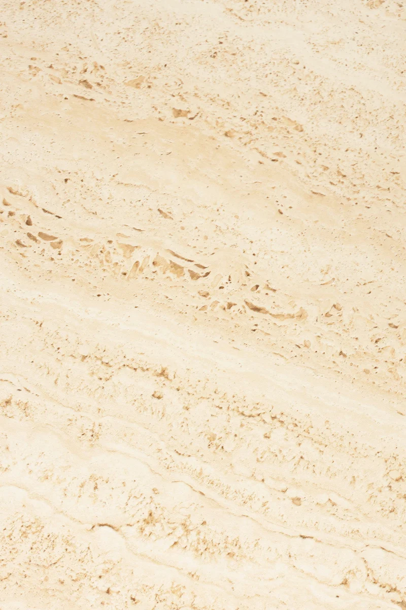 White Label Living Beistelltisch Karula Hoch – Beige, Eisen, 60 × 60 × 47 cm