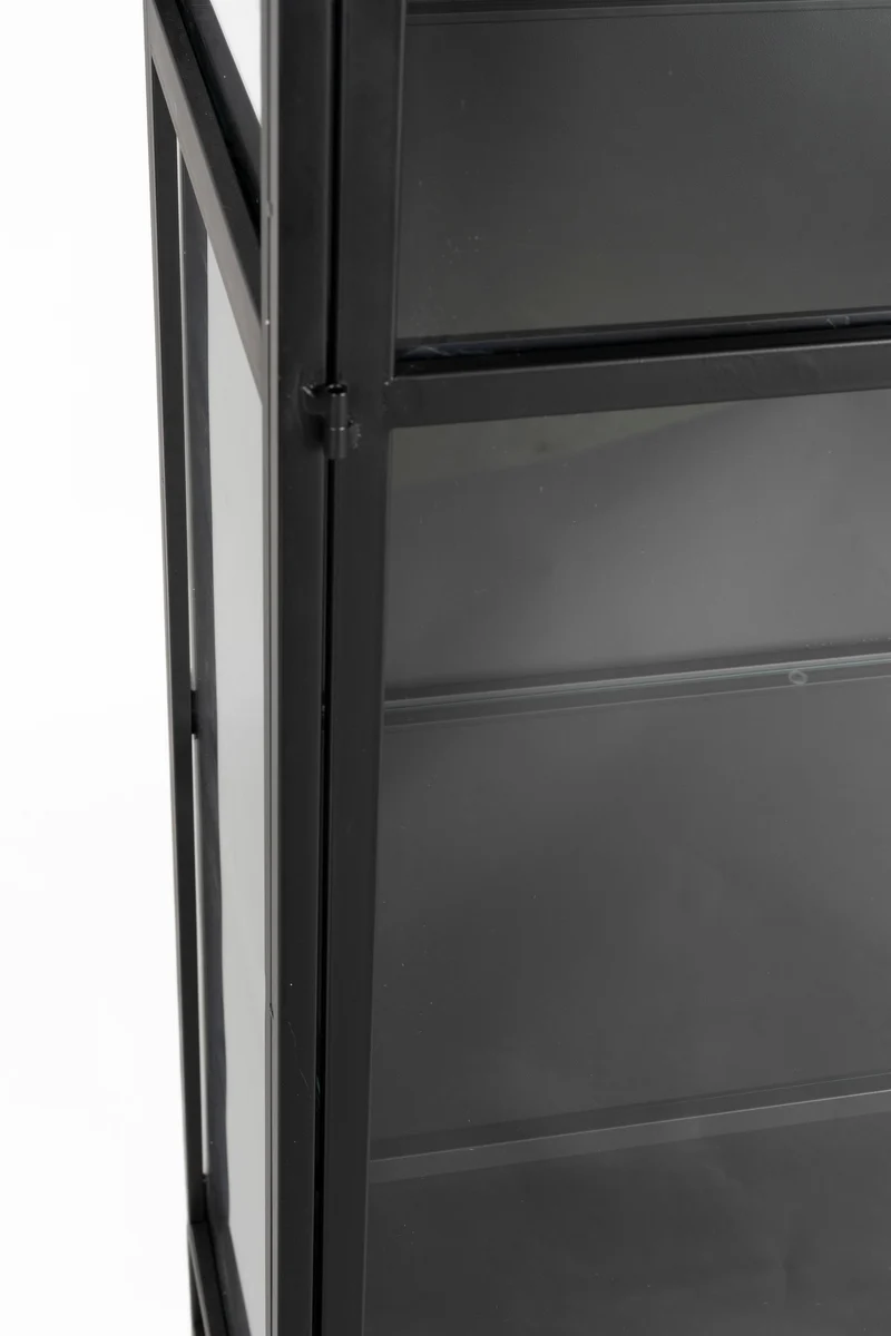 White Label Living Schrank Rob Large – Eisen, 35 × 70 × 170 cm
