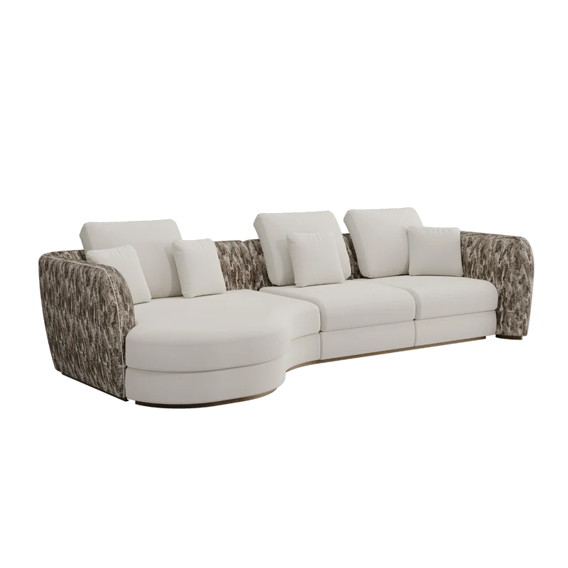 Casa Magna PRESTIGE Sofa Steppnaht · 291 – 291 × 113 × 74 cm