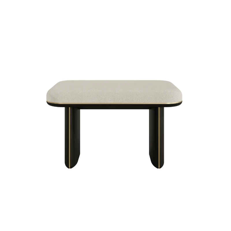 Casa Magna ELYSIAN Polsterhocker – 70 × 45 × 42 cm