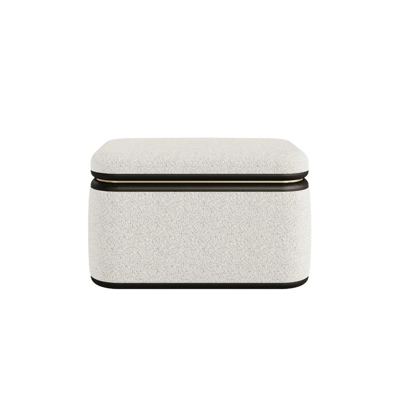 Casa Magna SERENE Polsterhocker – 70 × 45 × 42 cm