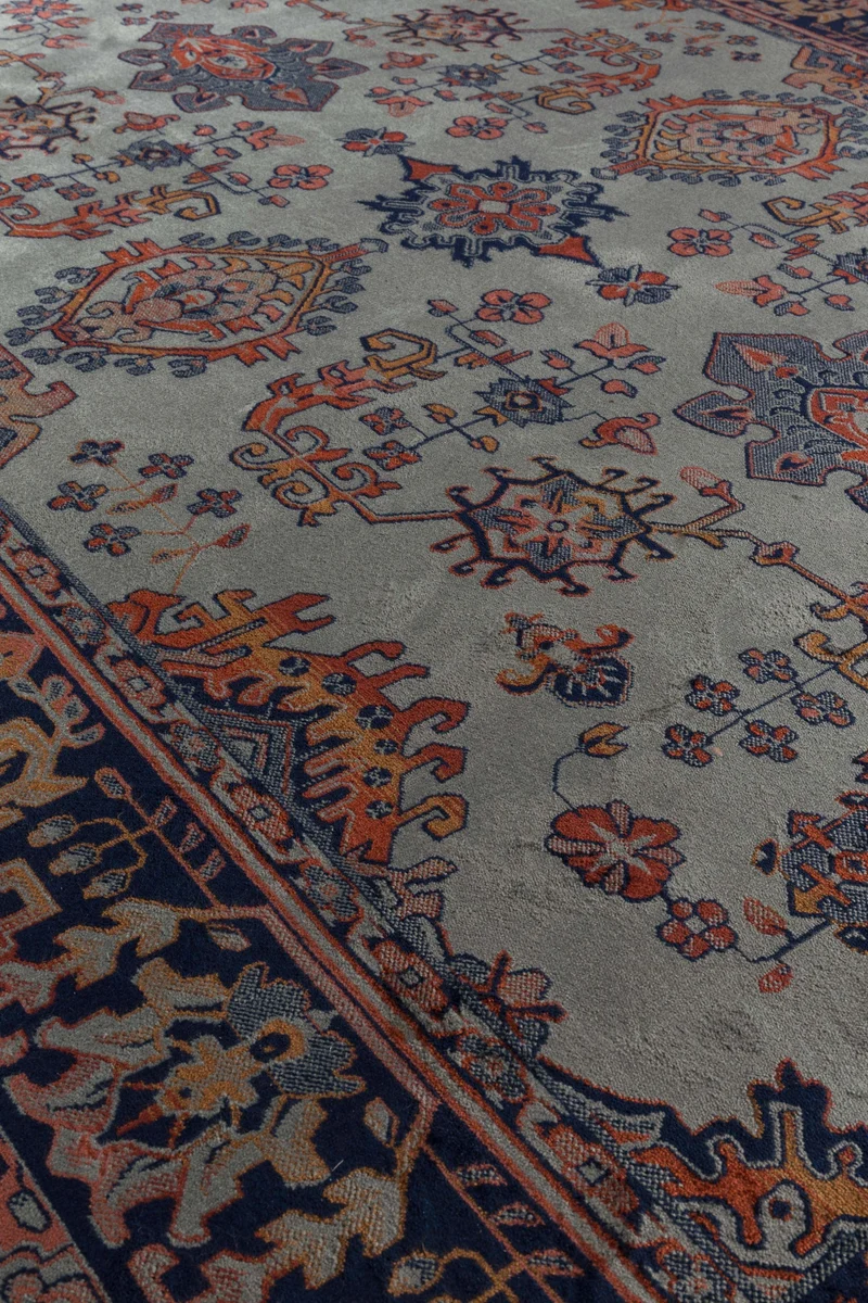 White Label Living Teppich Raz 200 × 300 cm – Grün, Viskose