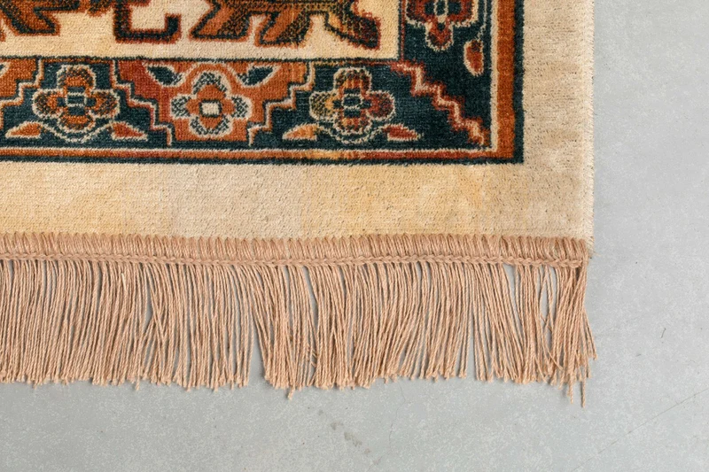 White Label Living Teppich Raz 200 × 300 cm – Camel, Viskose