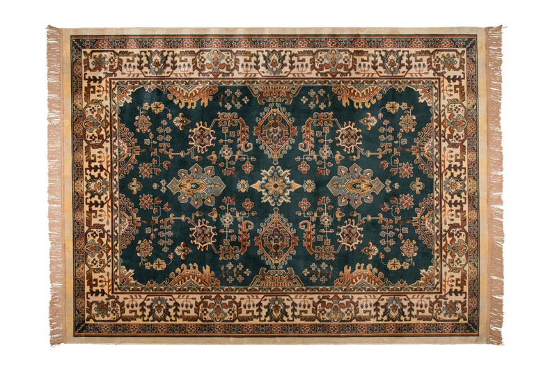 White Label Living Teppich Raz 160 × 230 cm – Camel, Viskose