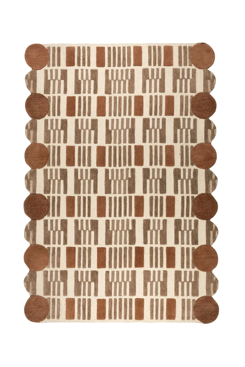 White Label Living Teppich Mundra 160 × 230 cm – Wolle