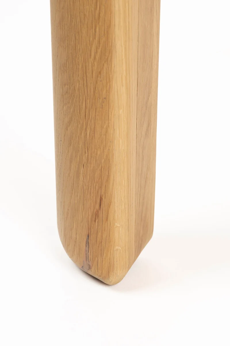 Zuiver Esstisch Oever 180 – Beige, Massives Eichenholz, 180 × 90 × 75 cm