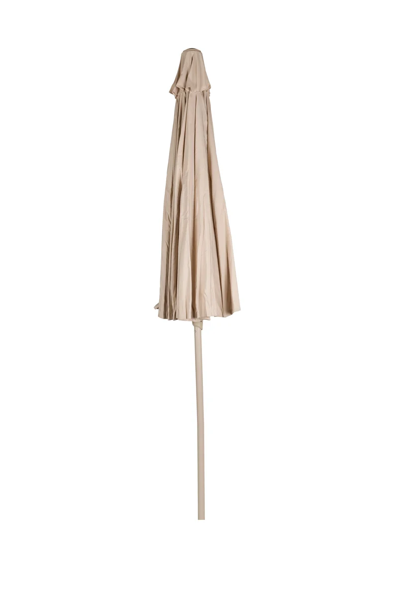 Zuiver Wohnaccessoire Sunbrella Sunshine Shade Brown Rice – Polyester, 250 × 250 × 235 cm