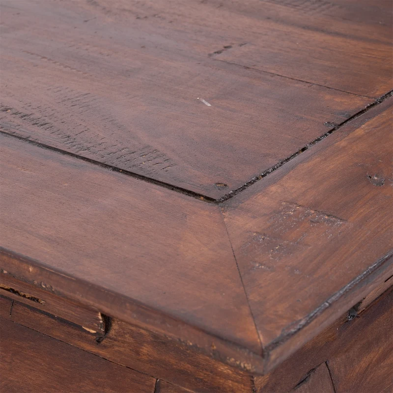 OPIUMTISCH "EAST" | 100x60cm (BxT), Mahagoni | Beistelltisch | Farbe: 02 hellbraun