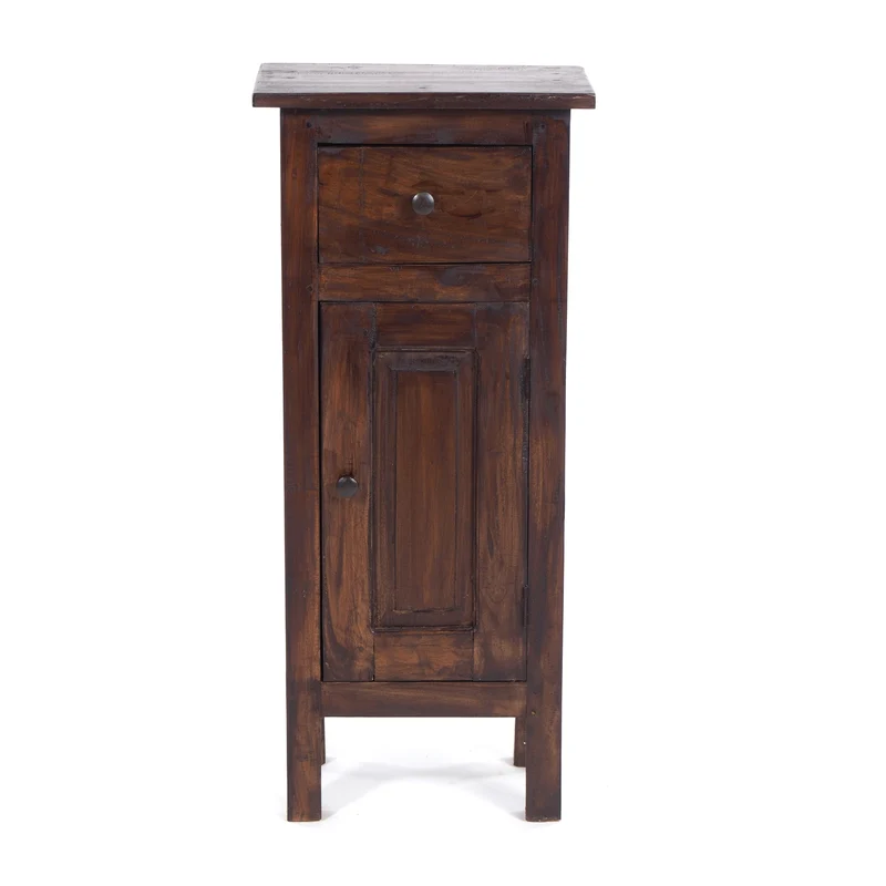 FLURSCHRANK "PLANT 80" | 80x36 cm (HxB) Mahagoni | Telefontisch | Farbe: 03 dunkelbraun